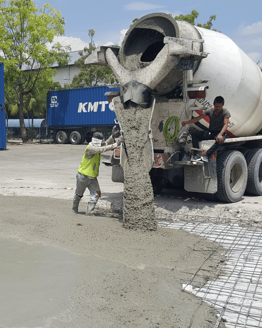 Concrete, Wet & Steel Works
